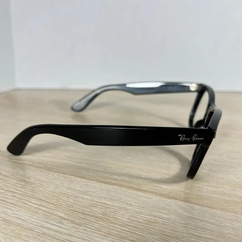 Ray-Ban RB2140 901 Wayfarer Sunglasses Polished Black FRAMES ONLY 50-22 Italy